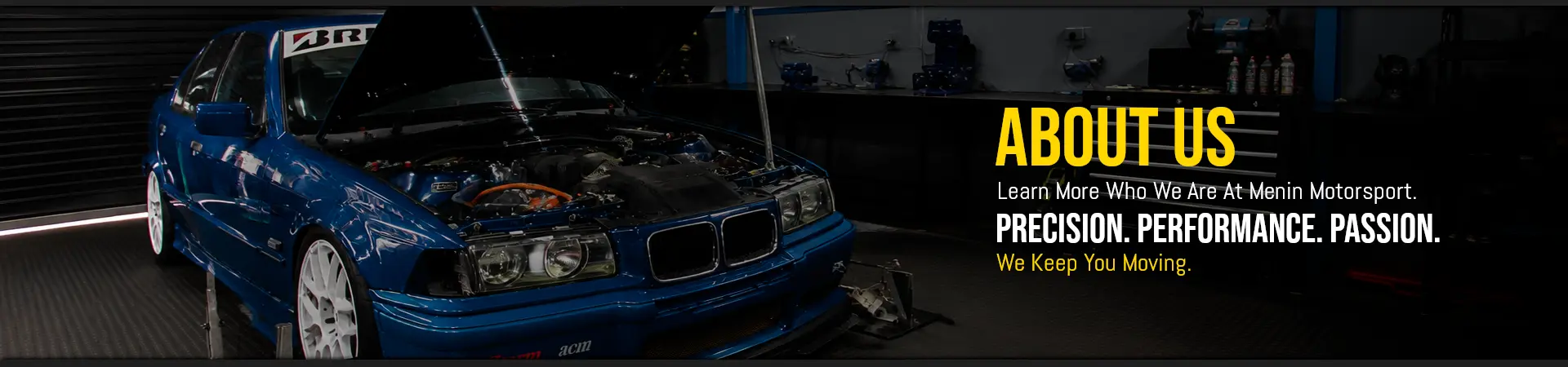 About Menin Motorsport — precision, performance, passion