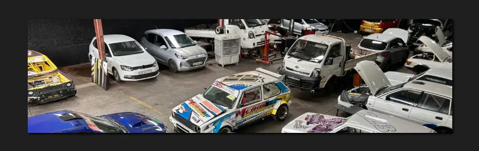 Menin Motorsport workshop